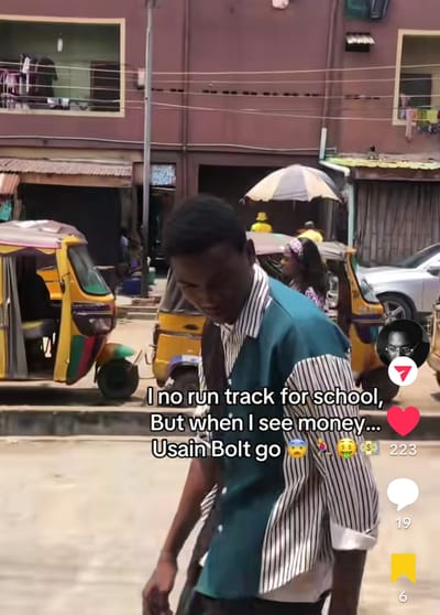 STRATEGY NIGERIAN USE TO PICK MONEY FROM THE FLOOR
