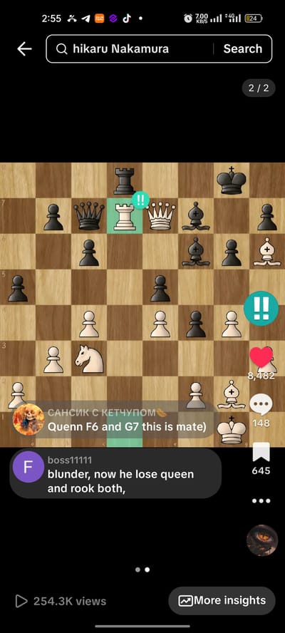 Chess video